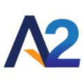 black global tech internet company logo