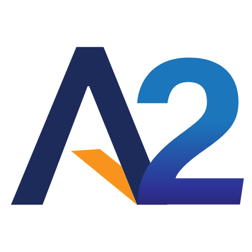 black global tech internet company logo